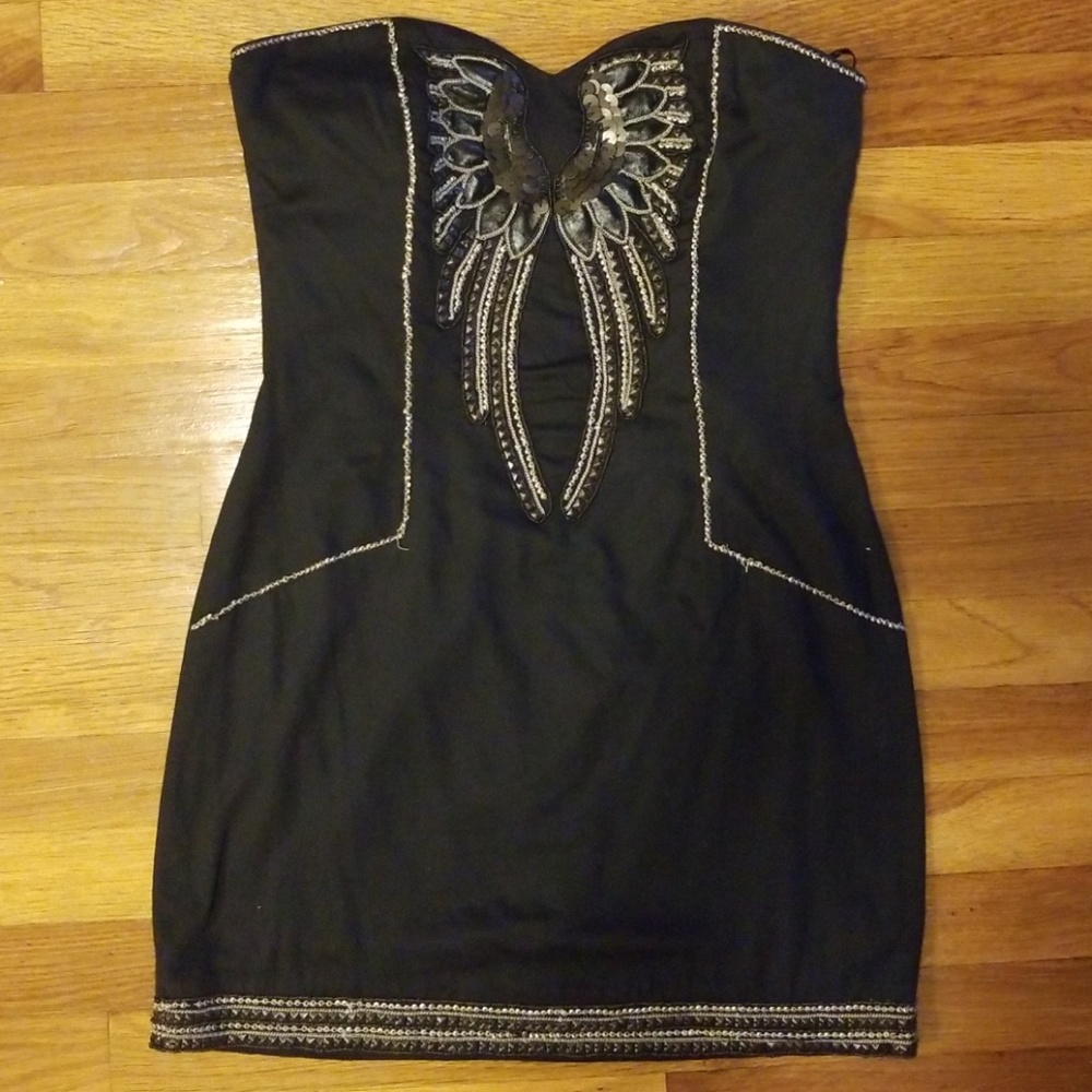 FCUK black tube dress Size 6